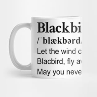 blackbird rock Mug